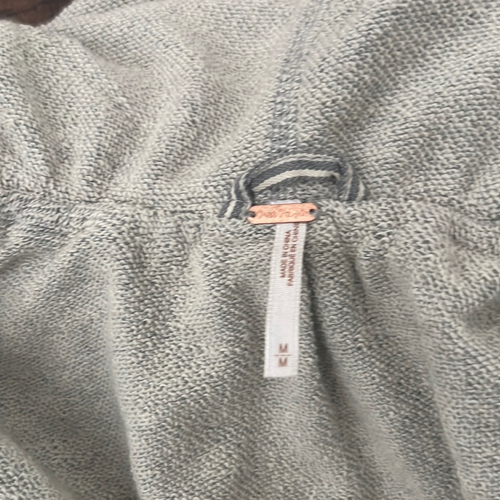 Free People distressed Jean jacket